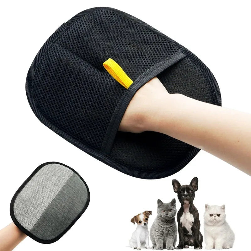Gant de toilettage pour chien et chat