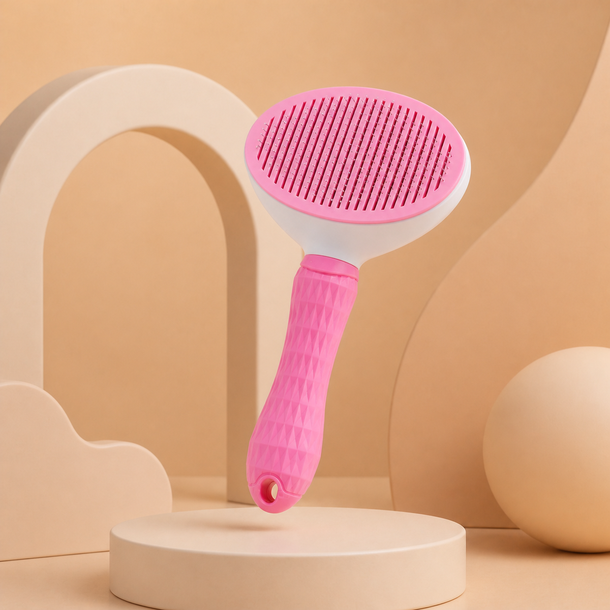Brosse Autonettoyante pour Chien et Chat