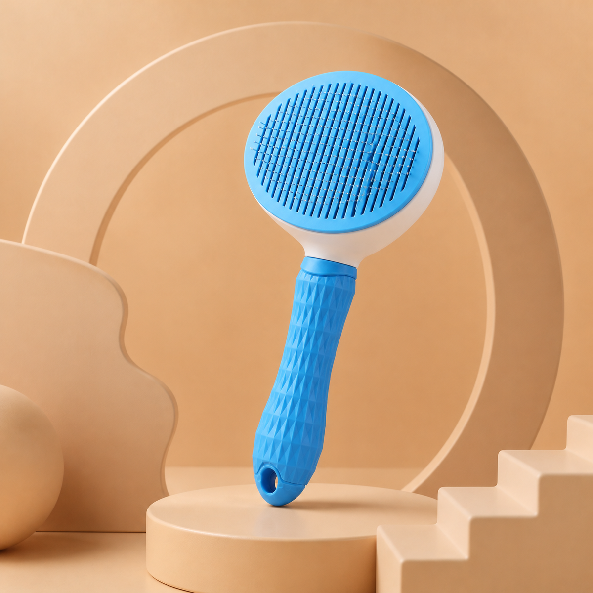 Brosse Autonettoyante pour Chien et Chat