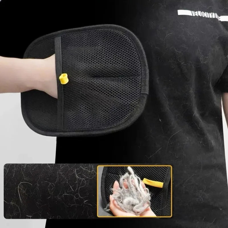 Gant de toilettage pour chien et chat