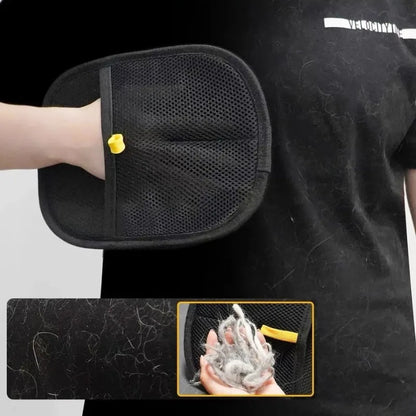 Gant de toilettage pour chien et chat
